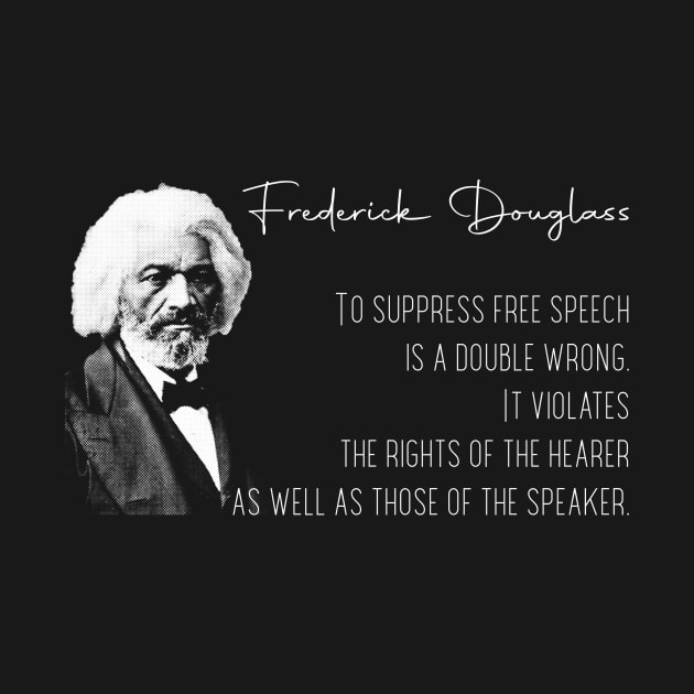 Frederick Douglass - Free Speech by FurryBallBunny