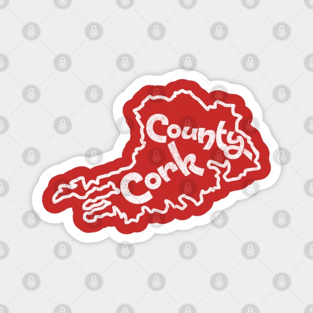 County Cork - Irish Pride Gift Design Magnet by feck!