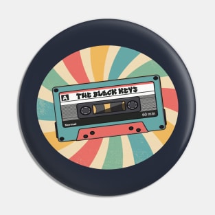 the black keys retro Pin