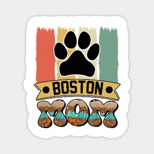 boston terrier mom Magnet