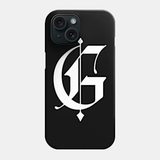 g tattoo letter Phone Case