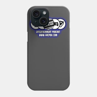 FACPOV Logo (Blue Glow) Phone Case