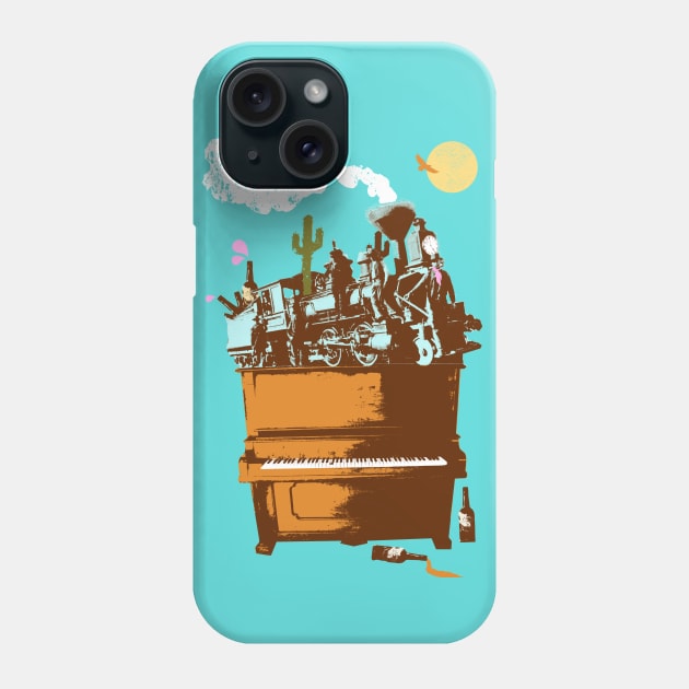 WESTERN PIANO Phone Case by Showdeer