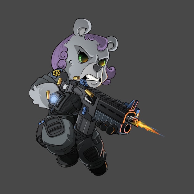 Tactical Teddies ® TTHQ Brassy by hiwez