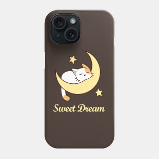 sweet dream cat Phone Case