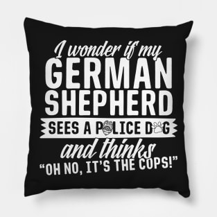 German Shepherd Lovers Christmas Gifts Pillow