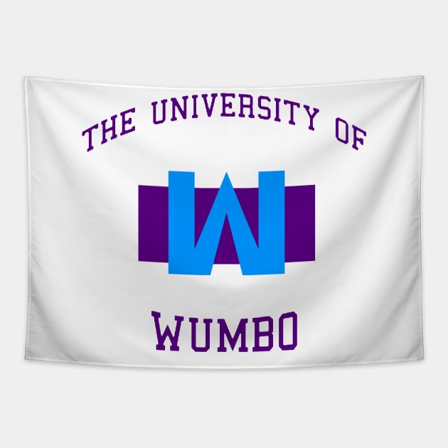 The University of Wumbo Tapestry by eddien