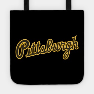 Vintage Pittsburgh Pirates Script Tote