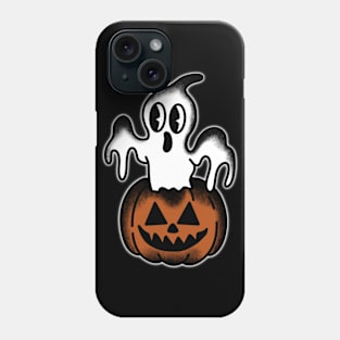 Vintage ghost cartoon Phone Case