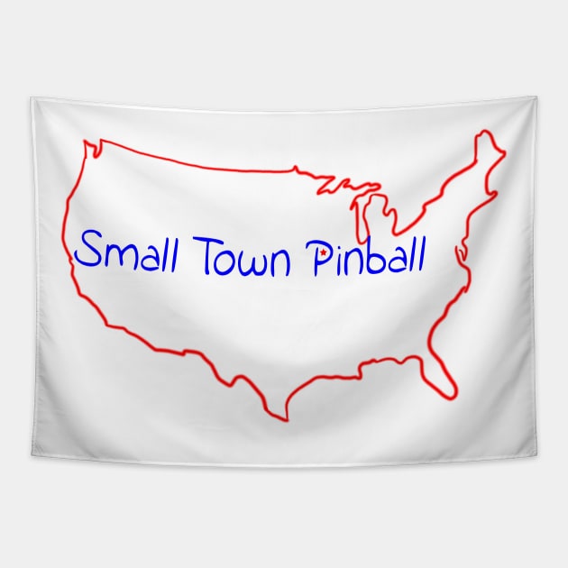 Small Town Pinball Tapestry by SmallTownPinball