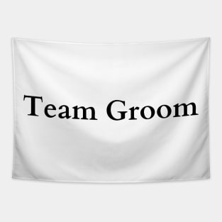 Team Groom Squad Goals Tapestry