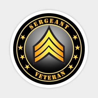 Army - Sergeant Veteran Magnet