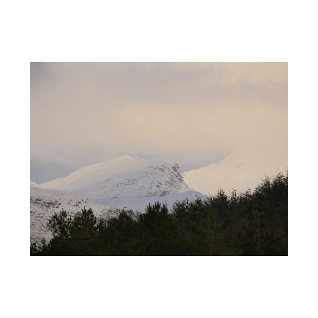 snow covered Ben More, the Highlands , Scotland by goldyart