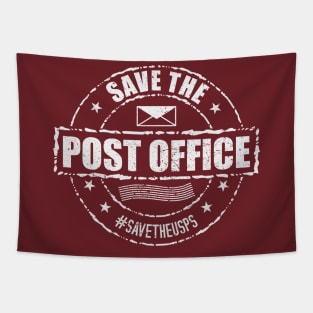 Vintage Save The Post Office Tapestry