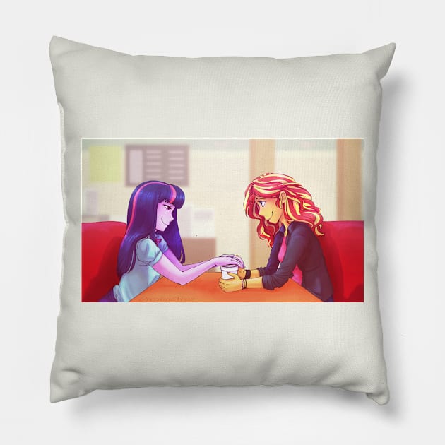 Deleted Scene Pillow by OverlordNeon