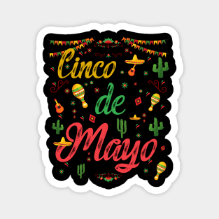 Fiesta Cinco De Mayo 5 De Mayo Mexico Magnet