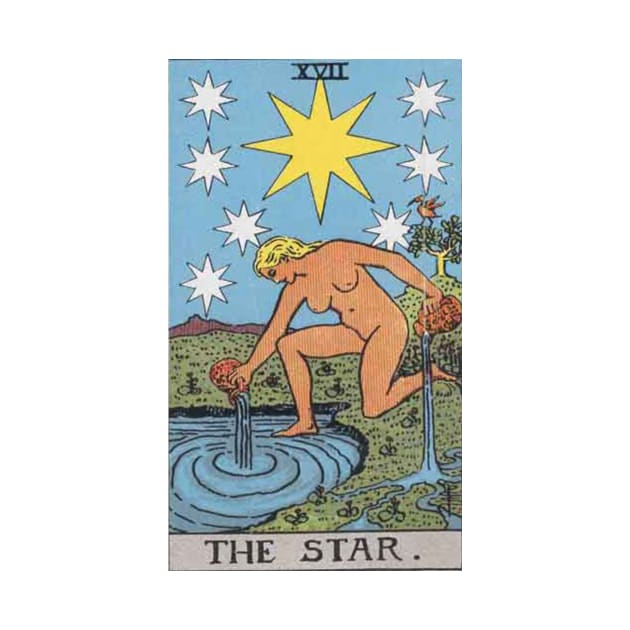 Tarot Deck - Major Arcana - XVII - The Star by sezinun