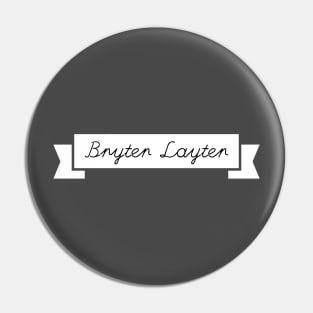 Bryter Layter, white Pin