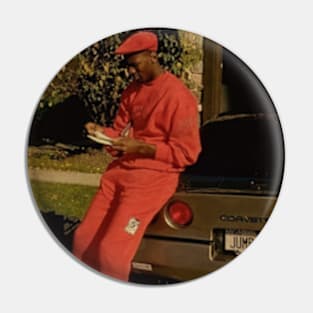 Michael Jordan with Car #2 Vintage Pin