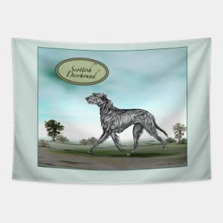 Scottish Deerhound. Tapestry