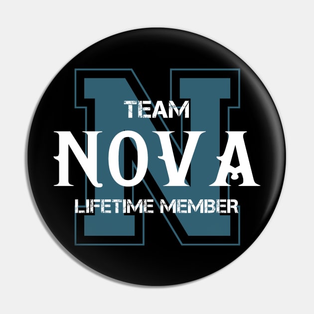 Team NOVA Lifetime Member Pin by HarrisonAlbertinenw