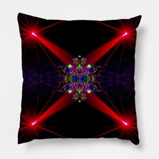 Laser Light Show Pillow