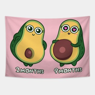 Avocado pregnancy Tapestry