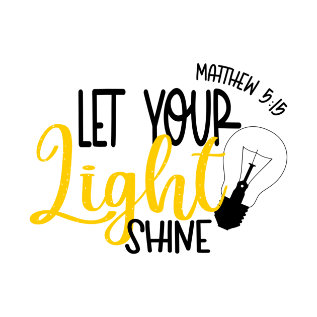 Discover Let your light shine - Scripture Gift - T-Shirt