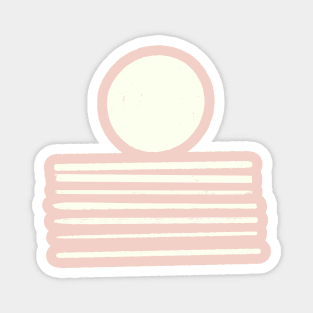 Modern Linework in Blush Magnet