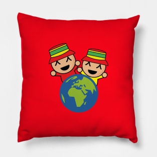 Wales fans worldwide Pillow