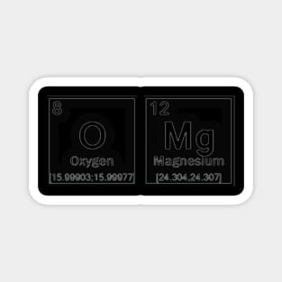 OMG - Periodic Table of the Elements Magnet