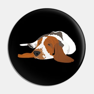 Basset Hound - Basset Hound Sleeping Pin