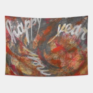 happy new year Tapestry