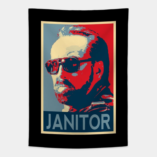 The Janitor Tapestry by dolanjaran