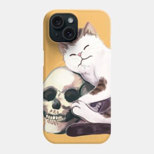 Skull Cat Phone Case