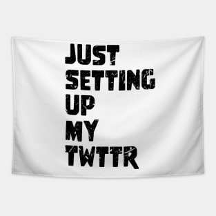 just setting up my twttr Tapestry