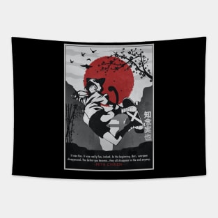 Miya japan style Tapestry