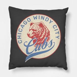 Chicago. Cubs. Pillow