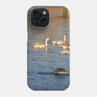 Scottish Photography Series (Vectorized) - Swanning About Phone Case