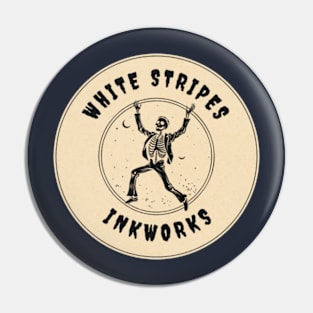 White Show Pin