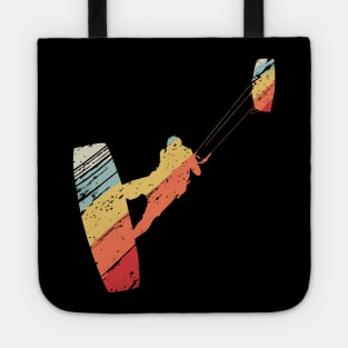 Kite Boarding Kiteboarder Retro Vintage Tote