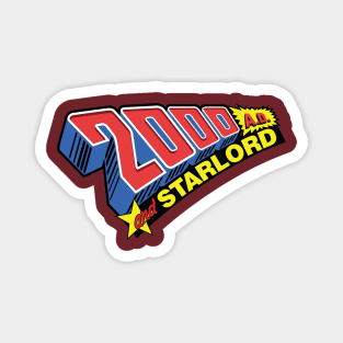 2000AD retro comic logo 1978 Magnet