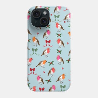 Christmas Robin pattern Phone Case