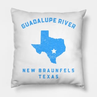GUADALUPE RIVER NEW BRAUNFELS TEXAS Pillow