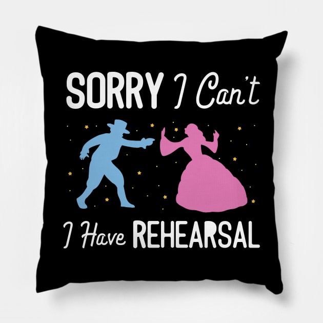 Theatre Rehearsal Pillow by Design Seventytwo