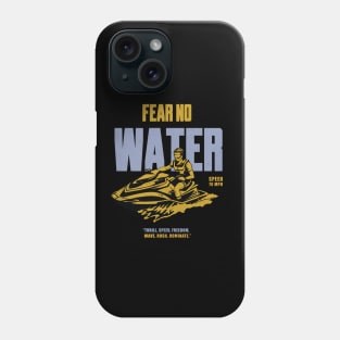 Fun Jet Ski Gift for Water Sport Lover: Life's Wave Ride It on a Jetski Phone Case