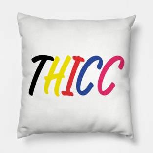 Colorful THICC Pillow