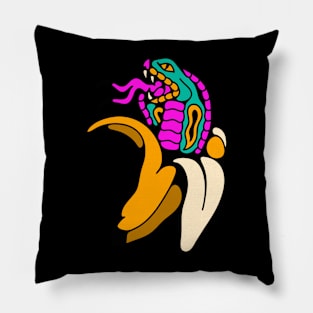 Banana snake Pillow