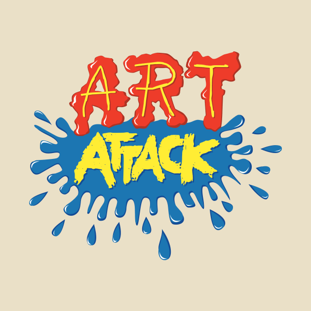 Art Attack Logo by stickerfule