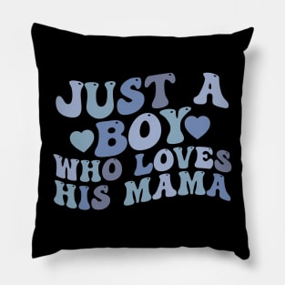 First Mother's Day Mommy and Me First Mother's Day Gift Baby Boy Mama Pillow